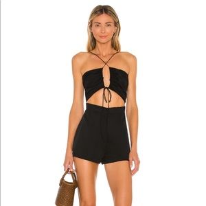 Black Revolve Romper